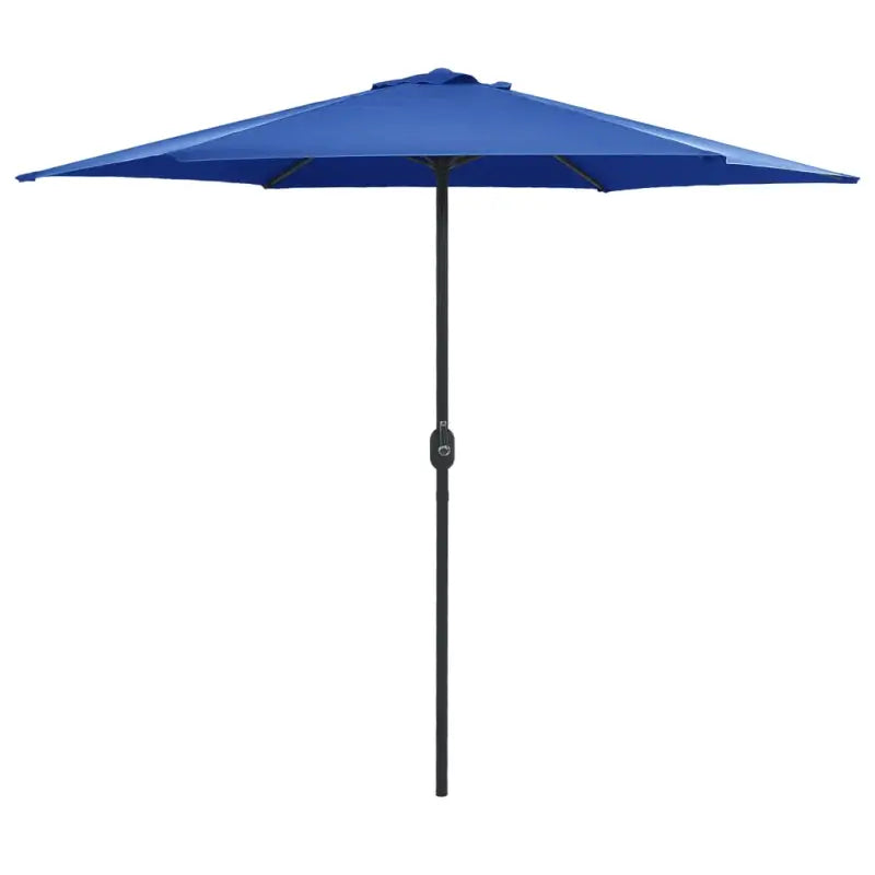 Zonneparasols met aluminium paal geschikt voor zware regenval - azuurblauw / 1 - Parasols en zonneschermen