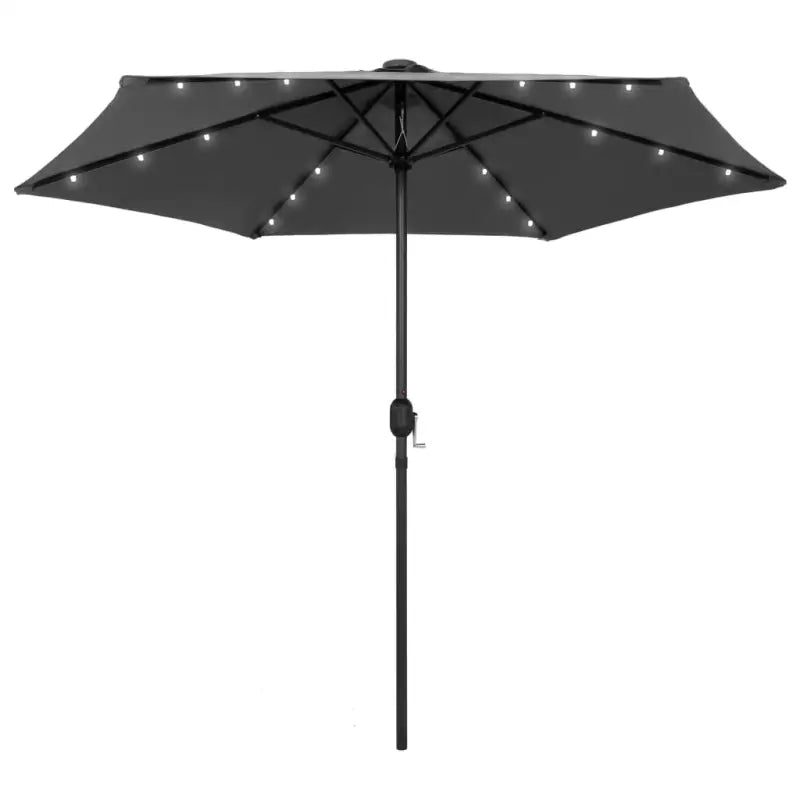 Zorg ervoor dat je parasol stevig staat op een vlakke ondergrond - Antraciet / 1 - Parasols en zonneschermen