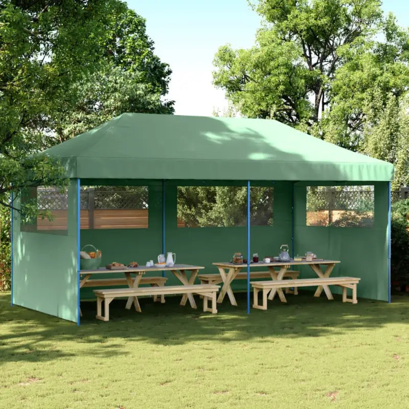 Zware Regen Beste Partytent voor Buiten Evenementen - Groen / 1 / met 3 zijwanden - Partytenten & prieëlen