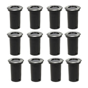 vidaXL Grondspots voor buiten 12 stuks rond