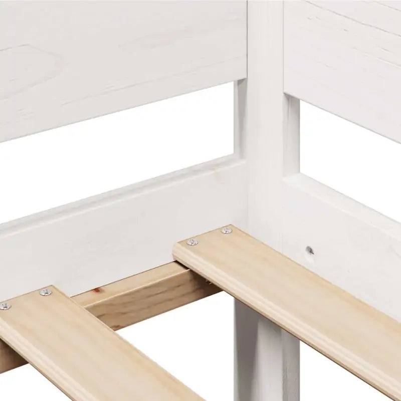 2-in-1 Slaapbank met lades in massief grenenhout met rustieke charme - Bedden & bedframes