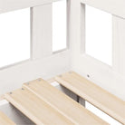 2-in-1 Slaapbank met onderschuifbed van massief grenenhout - Bedden & bedframes