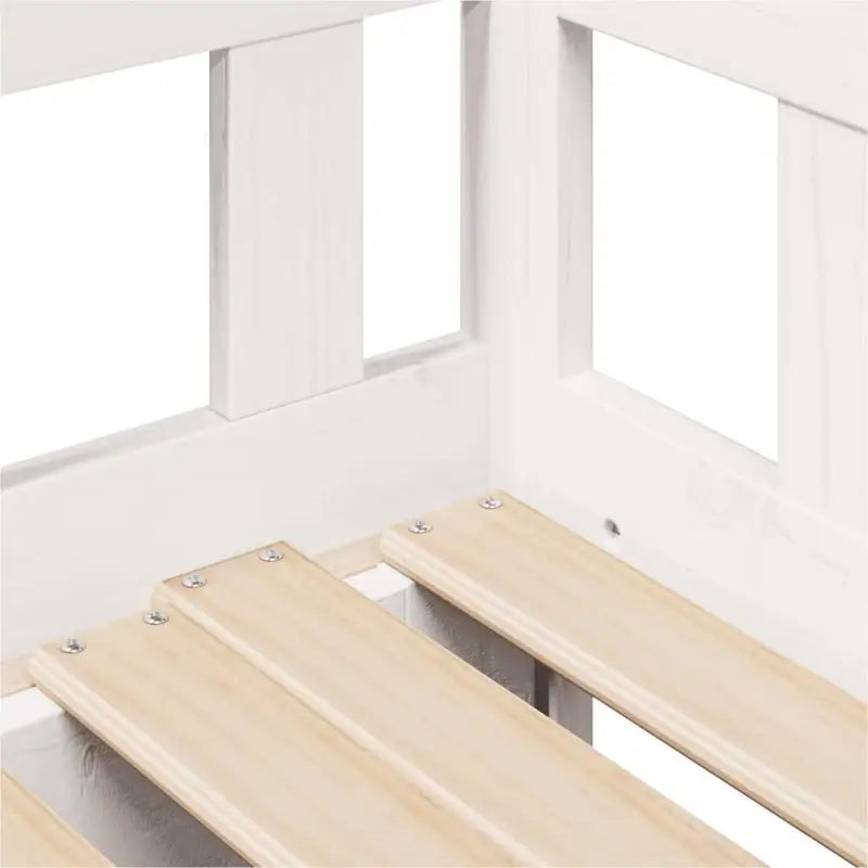 2-in-1 Slaapbank met onderschuifbed van massief grenenhout - Bedden & bedframes