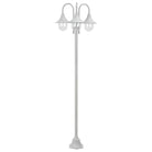 3-delige tuinlampen met PVC lampenkap voor sfeervolle buitenverlichting - Wit / 1 - Buitenverlichting