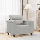 3-zitsbank een uitstekende keuze voor gezelligheid en ontspanning - Lichtgrijs / 60 cm - Banken