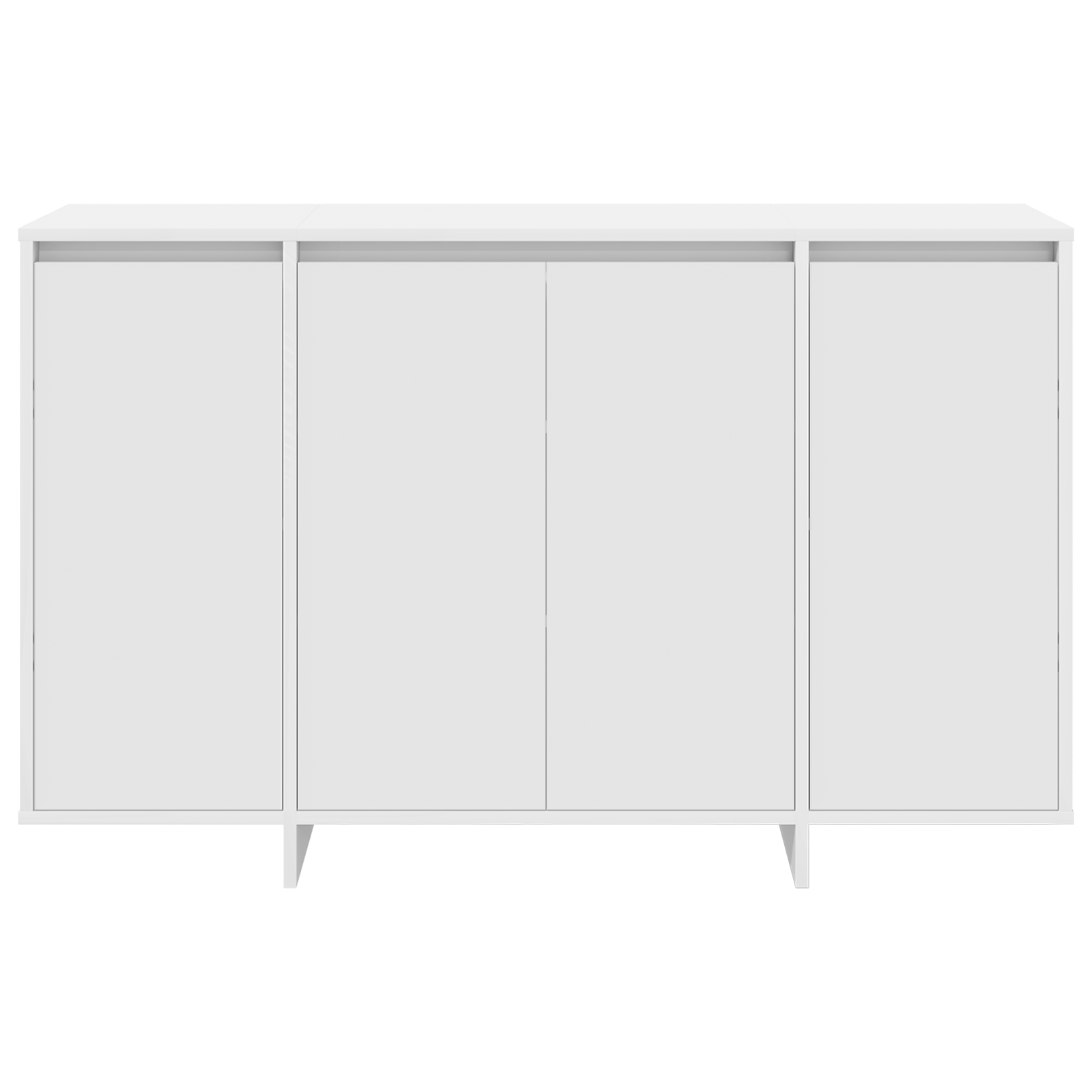 vidaXL Wit Dressoir Wit Gefabriceerd Hout 120 x 41 x 75 cm