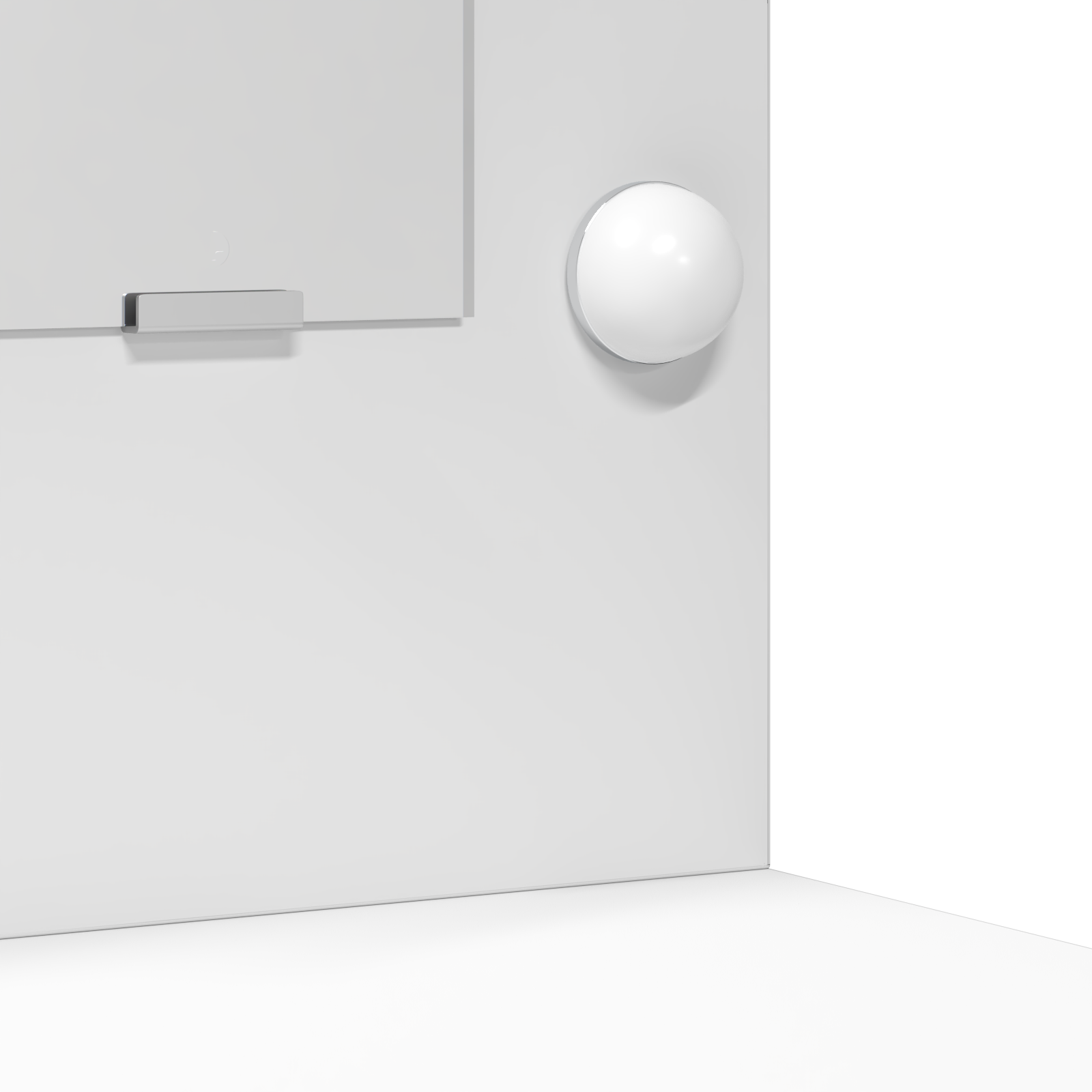 vidaXL 2-delige Kaptafelset met LED bewerkt hout wit