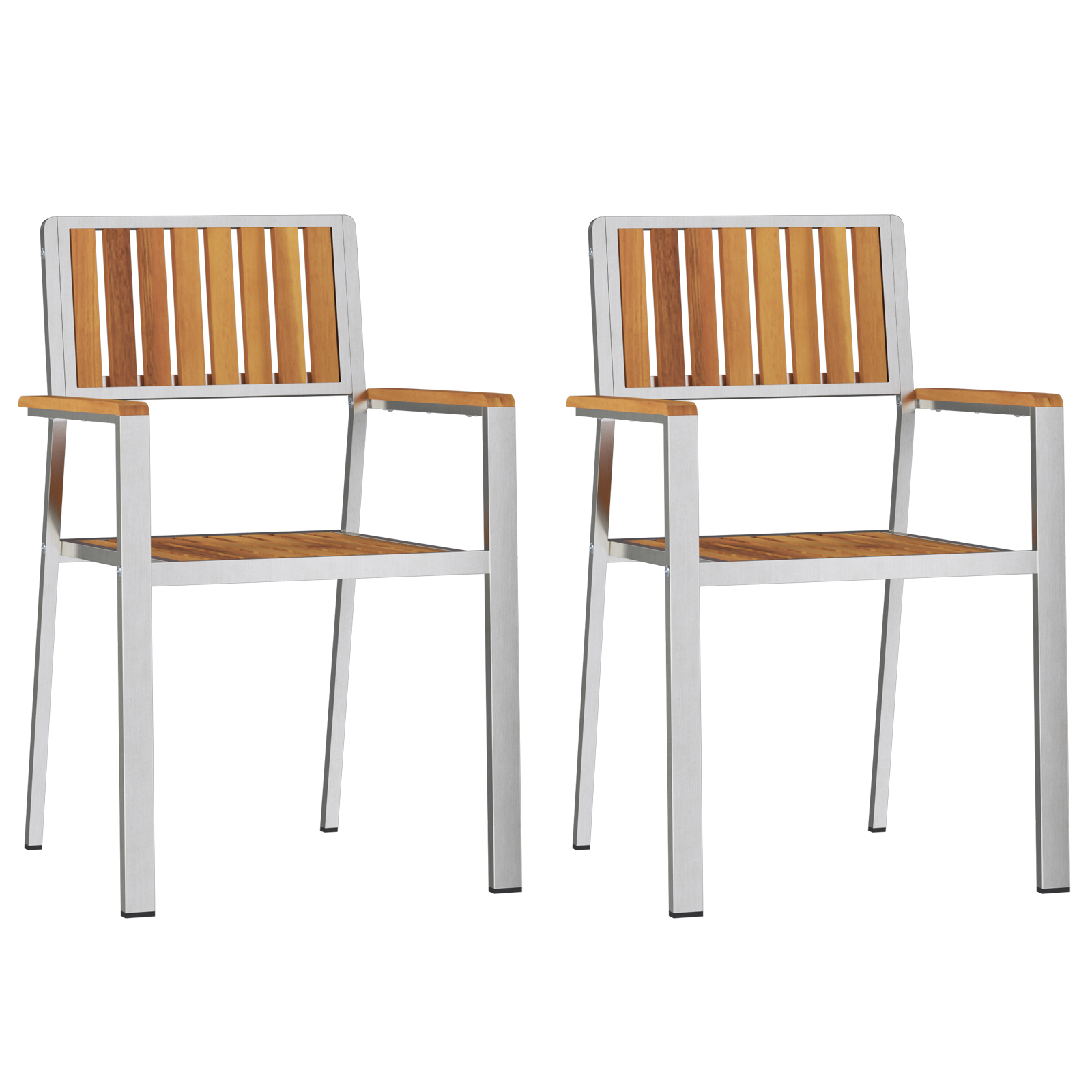 vidaXL 3-delige Tuindining set Massief hout Acacia