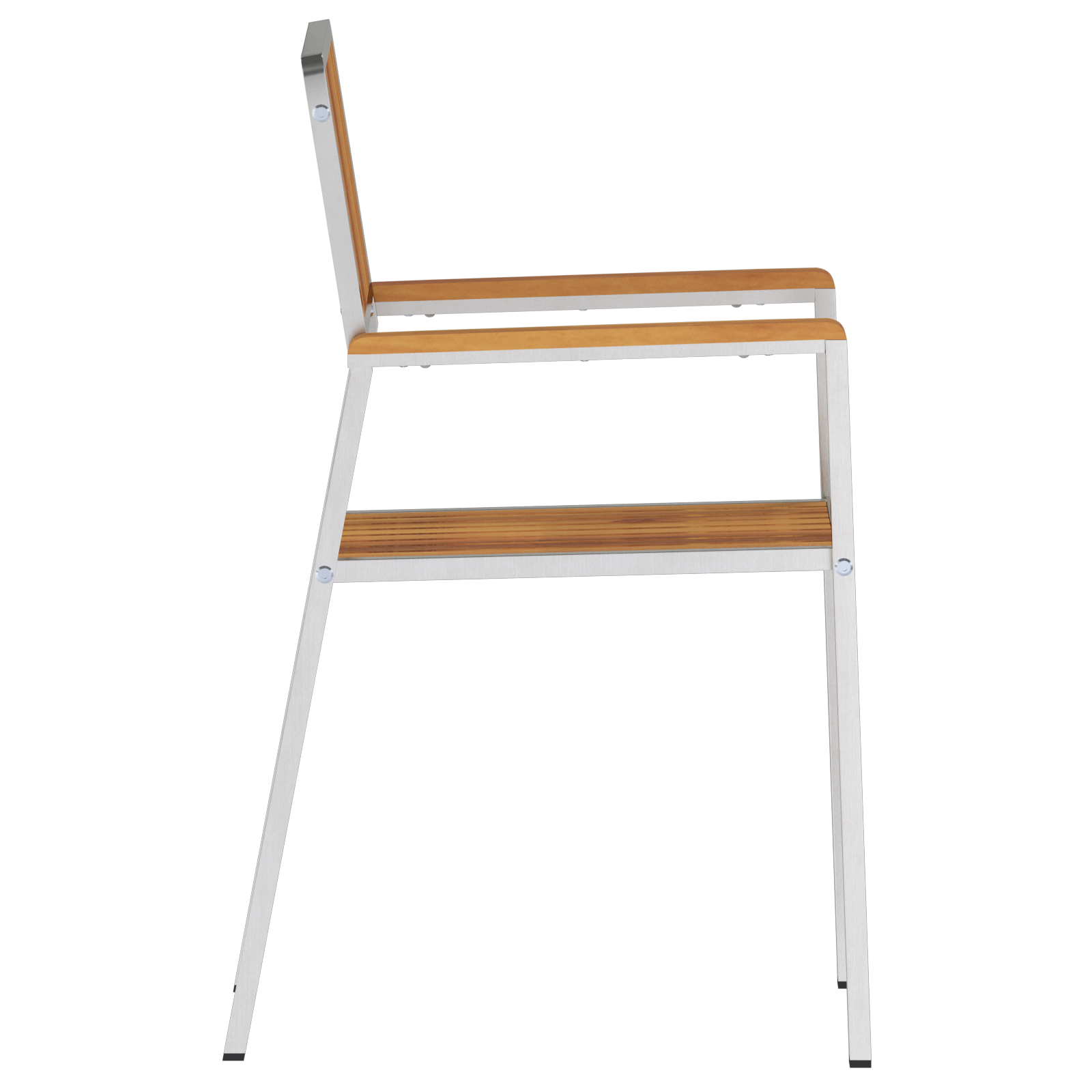 vidaXL Stapelbare tuinstoelen 6 stuks 54.5x56x87 cm Massief Acaciahout