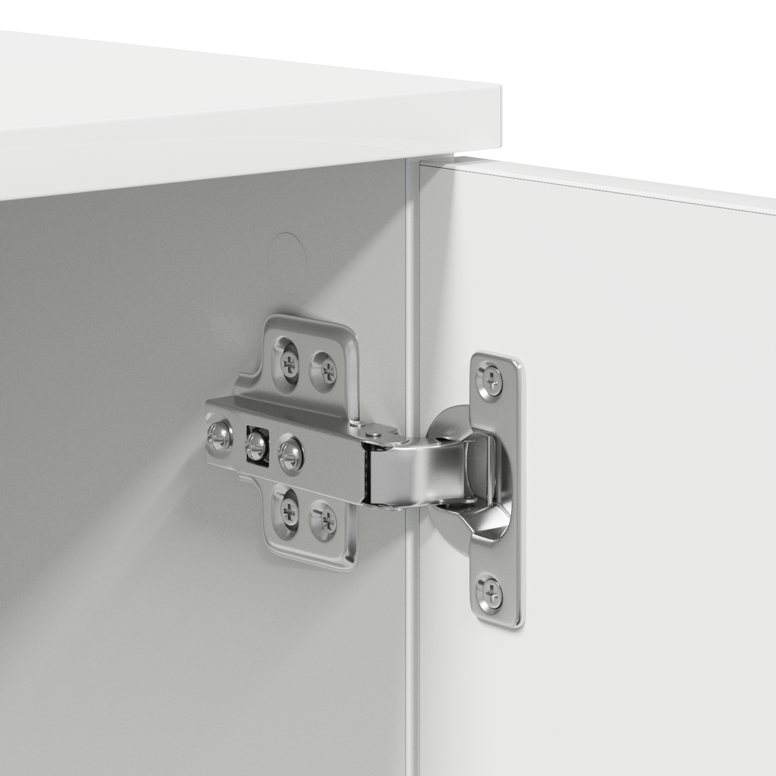 vidaXL Opslagbedframe Wit 100x200 cm