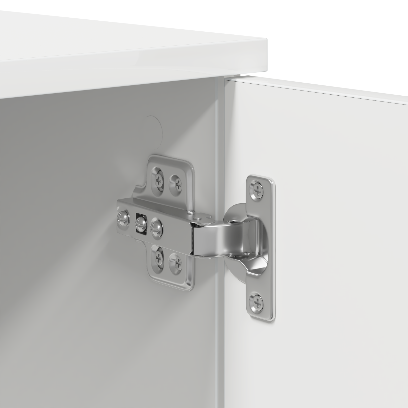 vidaXL Opslagbed Wit 100x200 cm