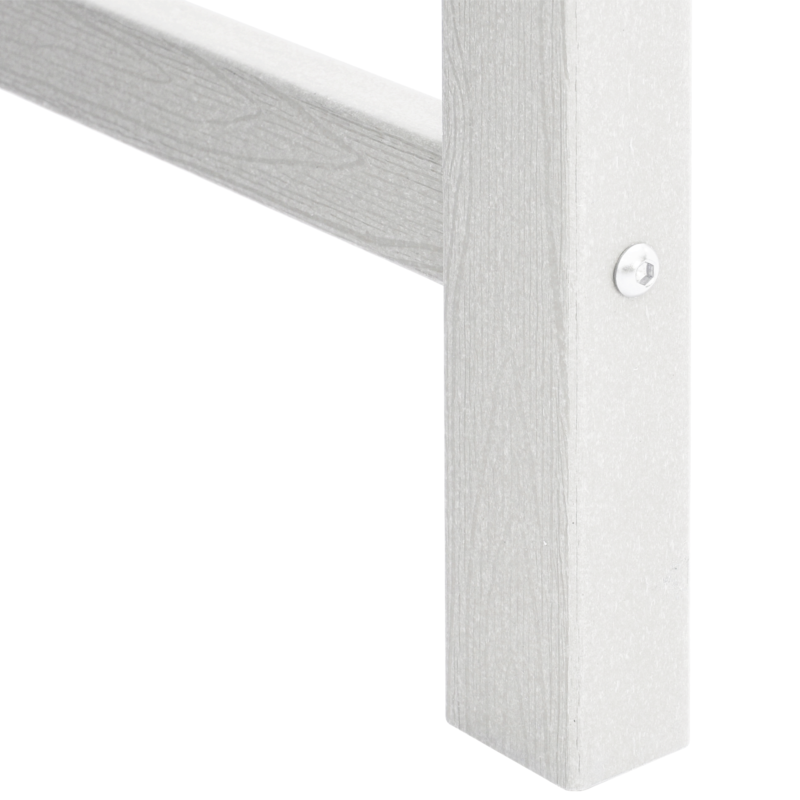 vidaXL Tuin Eetstoelen 4 stuks Wit 65,5x55,5x88 cm HDPE