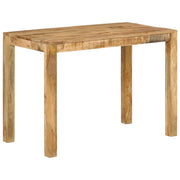 vidaXL Eettafel 82x80x76 cm massief mangohout