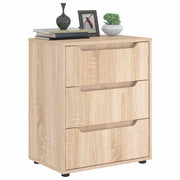 vidaXL Dressoir VISNES 60x40x73 cm spaanplaat sonoma eikenkleurig