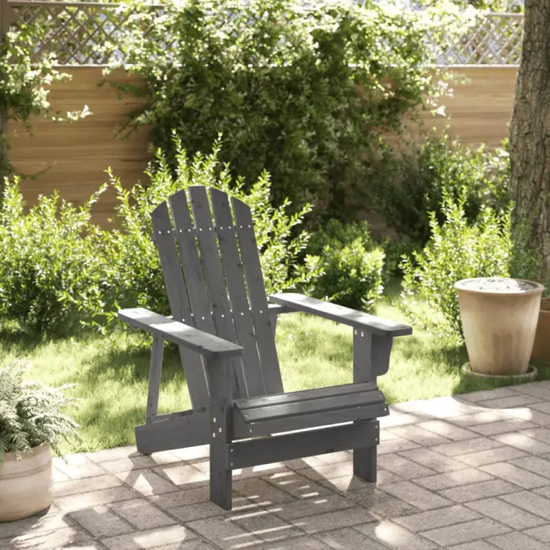 Adirondack stoel van massief vurenhout voor stijl en comfort buiten - Tuinstoelen