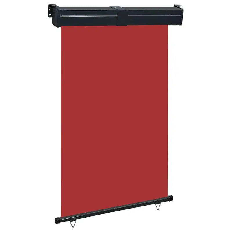 Aluminium rol parasol met UV- en scheurbestendig polyester scherm - Rood / 125 x 250 cm / 1 - Parasols en zonneschermen