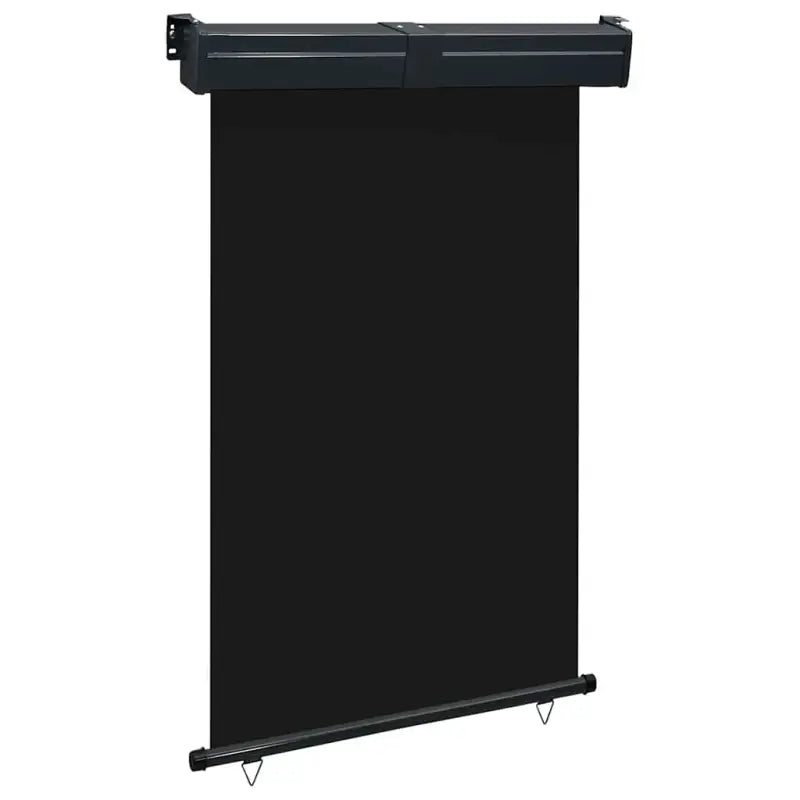 Aluminium rol parasol met UV- en scheurbestendig polyester scherm - Zwart / 125 x 250 cm / 1 - Parasols en zonneschermen