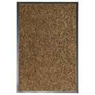 Anti-slip pvc deurmat voor binnen en buiten met absorberende werking - Bruin / 40 x 60 cm / 1 - Deurmatten