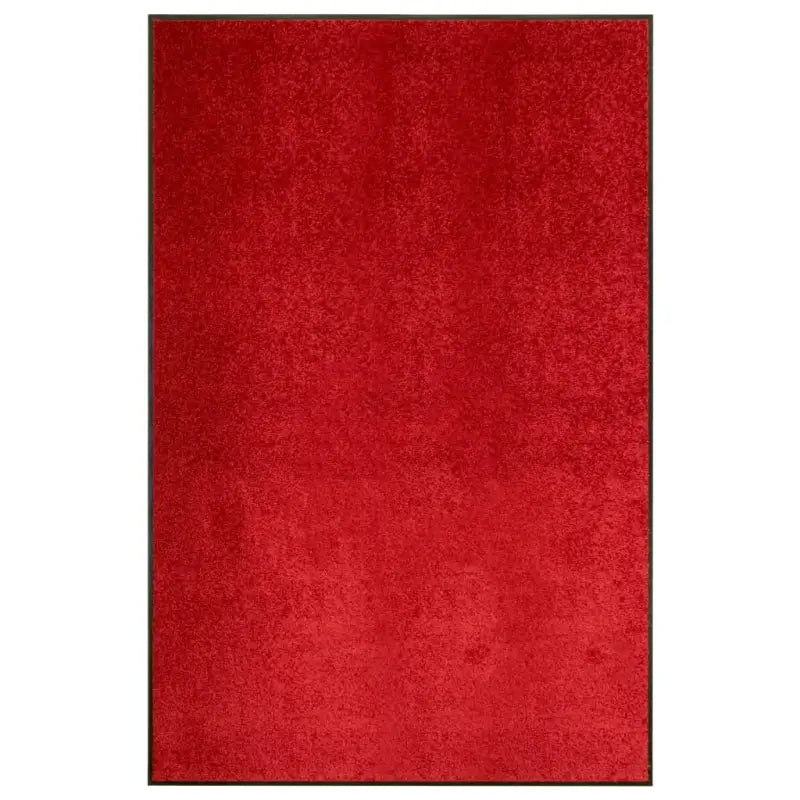 Anti-slip pvc deurmat voor binnen en buiten met absorberende werking - Rood / 120 x 180 cm / 1 - Deurmatten