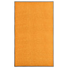 Anti-slip pvc deurmat voor binnen en buiten met absorberende werking - Oranje / 90 x 150 cm / 1 - Deurmatten