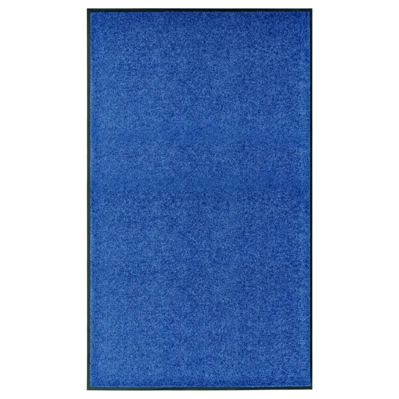 Anti-slip pvc deurmat voor binnen en buiten met absorberende werking - Blauw / 90 x 150 cm / 1 - Deurmatten