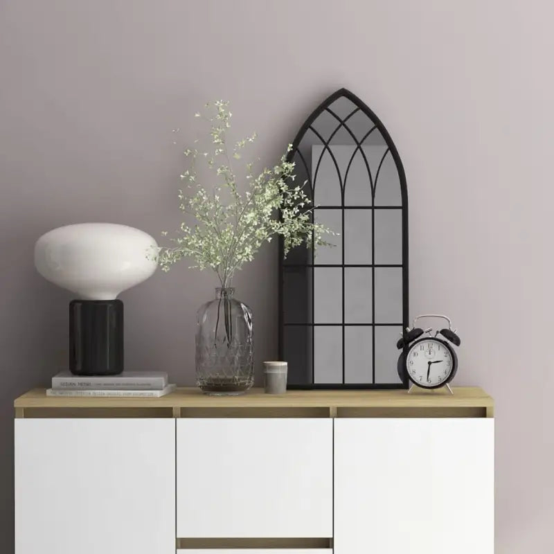 Antieke interieurspiegel voor een donkere hoek met roesteffect - Spiegels