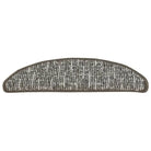 Antislip Tapijtrammat voor Trapbescherming - Antraciet / 65 x 25 cm / 15 - Trapmatten