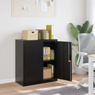Archiefkast van gepoedercoat staal voor andere kantoorbenodigdheden - Zwart / 1 - Archiefkasten