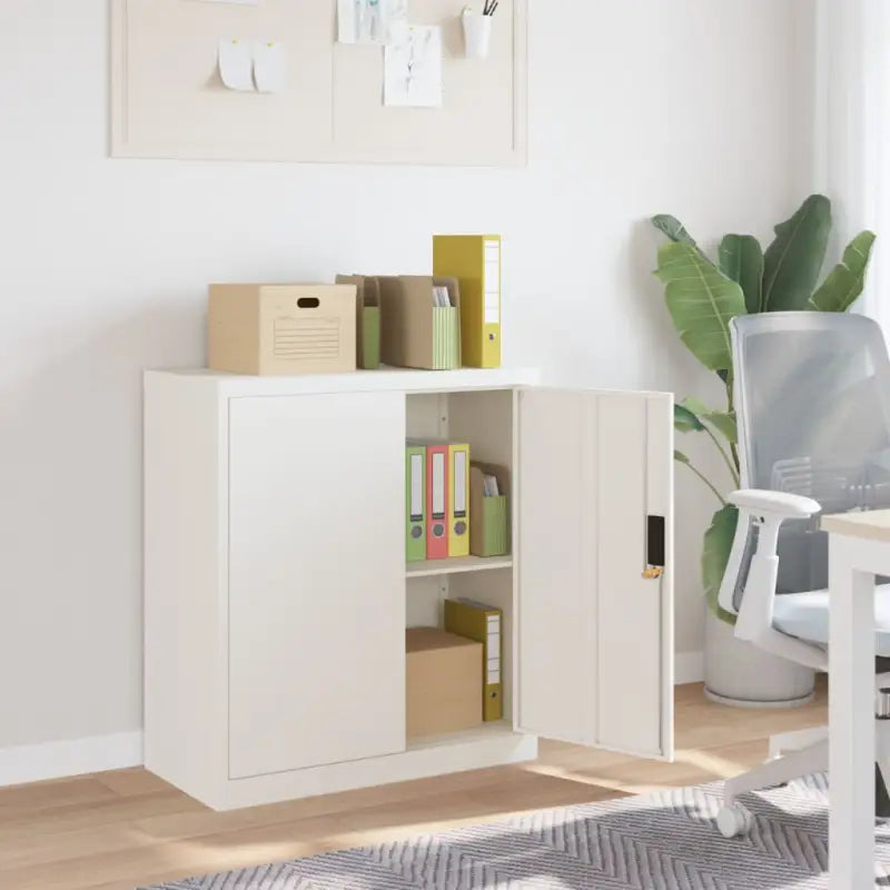 Archiefkast van gepoedercoat staal voor andere kantoorbenodigdheden - Wit / 1 - Archiefkasten