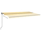 Automatische uitschuifbare luifel met gepoedercoat aluminium frame - Zonwering