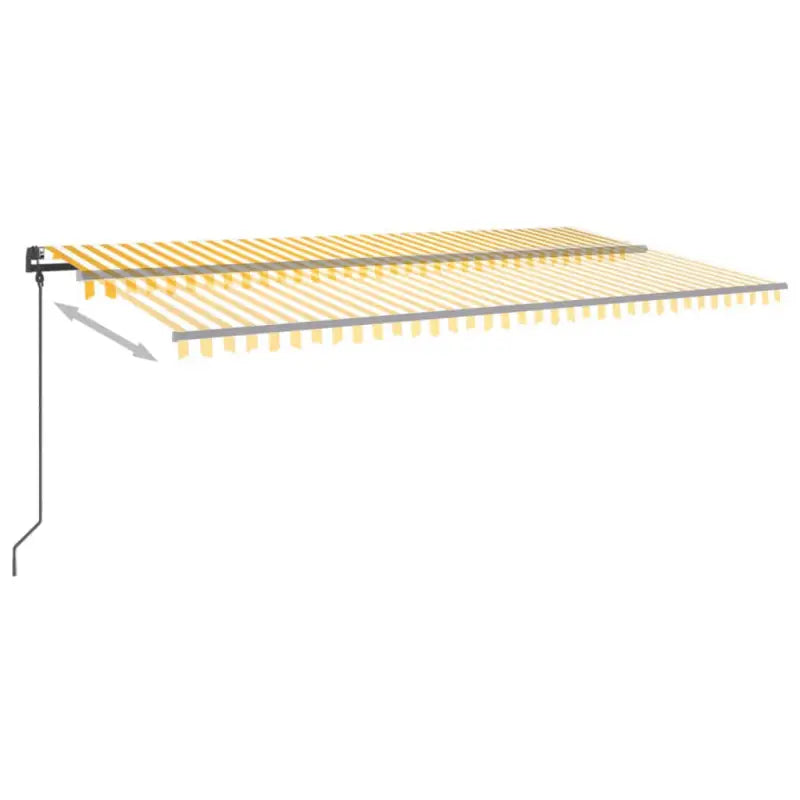 Automatische uitschuifbare luifel met gepoedercoat aluminium frame - Zonwering