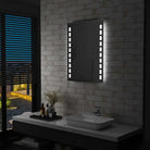 Badkamer spiegel met LED verlichting levering bevat sfeervolle ambiance - 60 x 80 cm / 1 - Spiegels