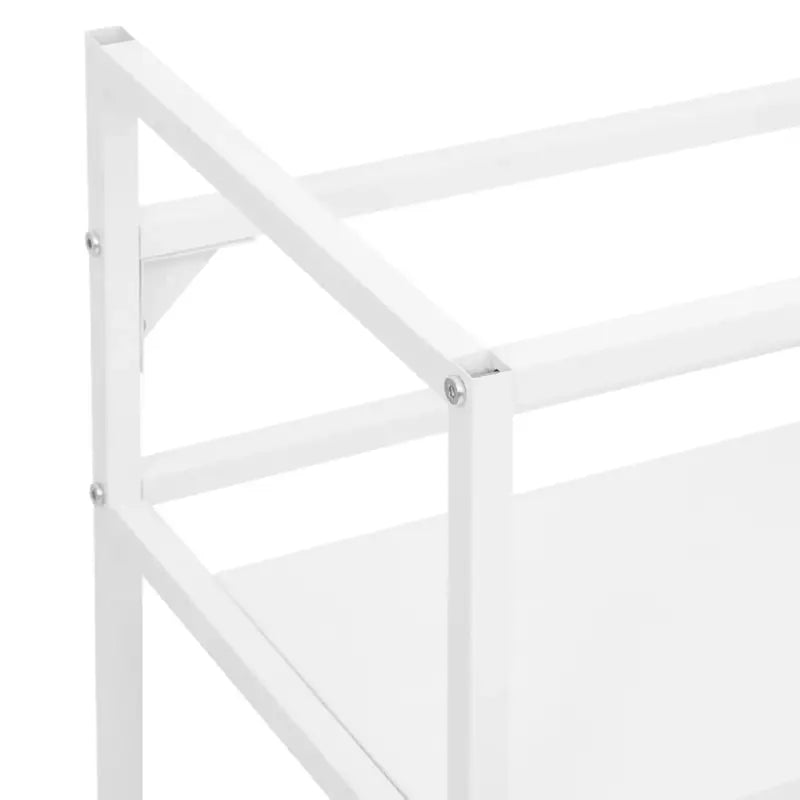 Badkamerkaptafel met gepoedercoat ijzer voor extra opbergruimte - Badkamerkaptafels