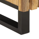 Badkamermeubelset met massief mangohout voor een elegante retro stijl - Badkamermeubelsets