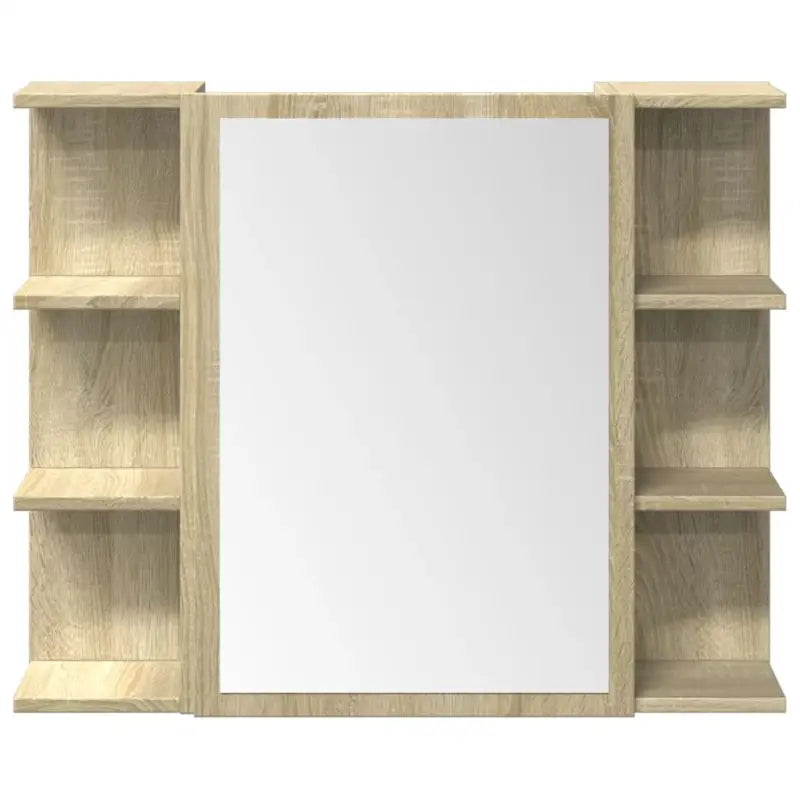 Badkamermeubelset van bewerkt hout in Sonoma Eiken voor een stijlvolle badkamer - Badkamermeubelsets