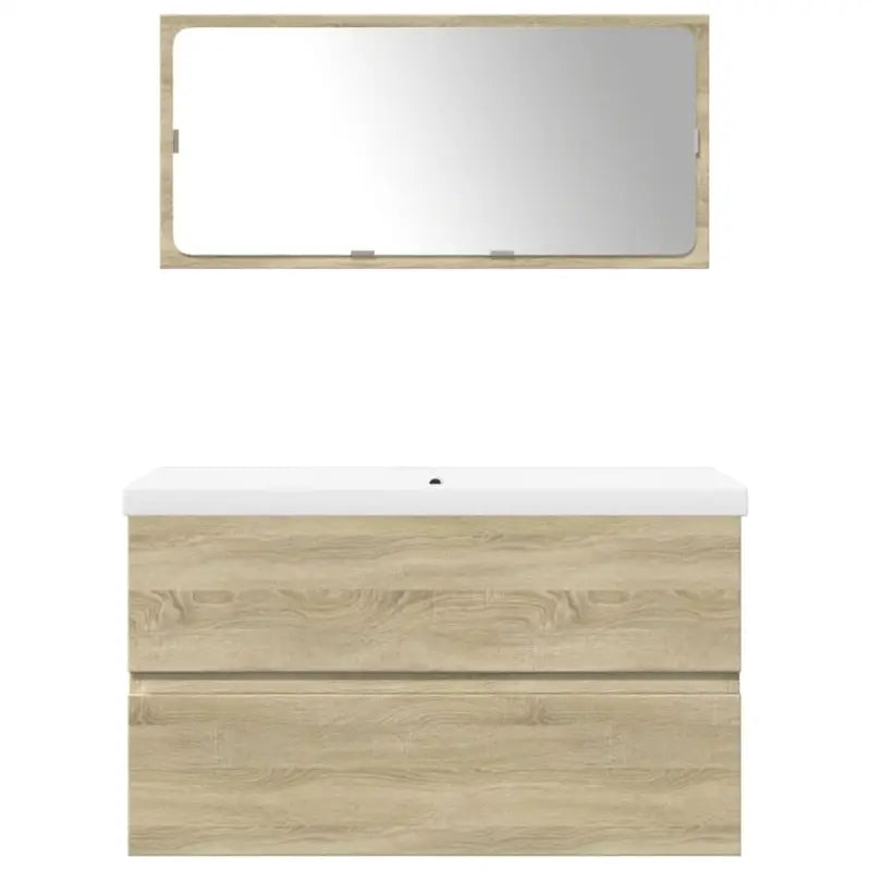 Badkamermeubelsets van bewerkt hout met duurzaam materiaal en grote opbergruimte - Badkamermeubelsets