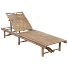 Bamboe loungeset voor ontspannen tuinmomenten - Ligstoelen