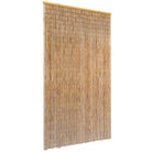 Bamboe raamhanger voor insectenbescherming buiten - Bruin / 100 x 200 cm - Raamhorren