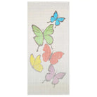 Bamboe Raamhorren voor Insectenbescherming buiten en binnen - 90 x 200 cm / Vlinder - Raamhorren