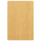 Bamboe tafelblad met gelakte afwerking voor thuis en horeca - 40 x 60 x 2.5 cm / 1 - Tafelbladen