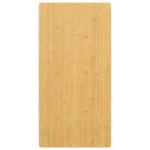 Bamboe tafelblad met gelakte afwerking voor thuis en horeca - 50 x 100 x 2.5 cm / 1 - Tafelbladen