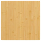 Bamboe tafelblad met gelakte afwerking voor thuis en horeca - 60 x 60 x 4 cm / 1 - Tafelbladen