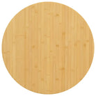 Bamboe tafelblad met gelakte afwerking voor thuis en horeca - Ø 90 x 1.5 cm / 1 - Tafelbladen