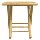 Bamboe Tuinset met Inklapbare Tuintafel en Tuinstoel - Tuinsets