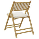 Bamboe tuinstoelen met comfortabele zitervaring en wasbare hoes - Tuinstoelen