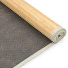 Bamboe vloerkleed met anti-slip onderkant voor veilige grip - Vloerkleden