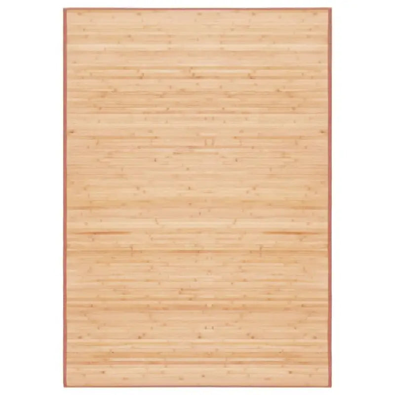 Bamboe vloerkleed met anti-slip onderkant voor veilige grip - Bruin / 120 x 180 cm - Vloerkleden