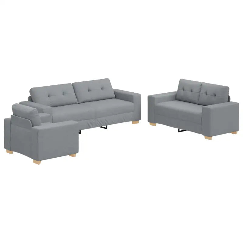 Banken 3-delige sofa set voor moderne woonruimte met stijl en comfort - Banken