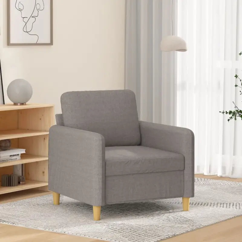 Banken 3-zitsbank voor een gezellige en stijlvolle woonkamer - Taupe / 60 cm - Banken