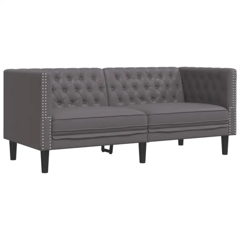 Banken Chesterfield-stijl met comfortabele afmetingen en stijlvolle uitstraling - Banken